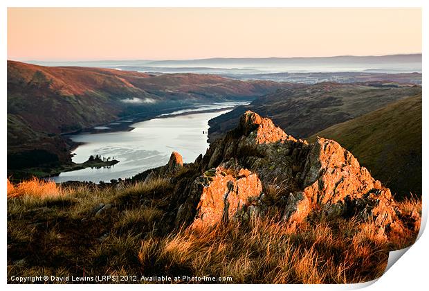 Haweswater - First Light Print by David Lewins (LRPS)