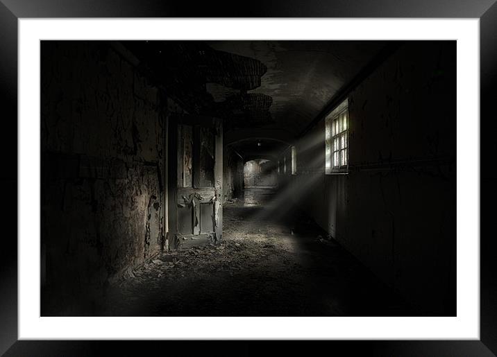 Stay out of the Shadows Framed Mounted Print by Jason Green