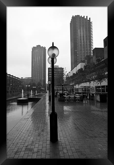 The Barbican Centre Framed Print by David French