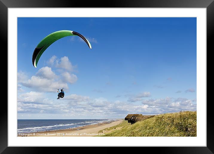 Sky Surfer 2 Framed Mounted Print by Ankor Light