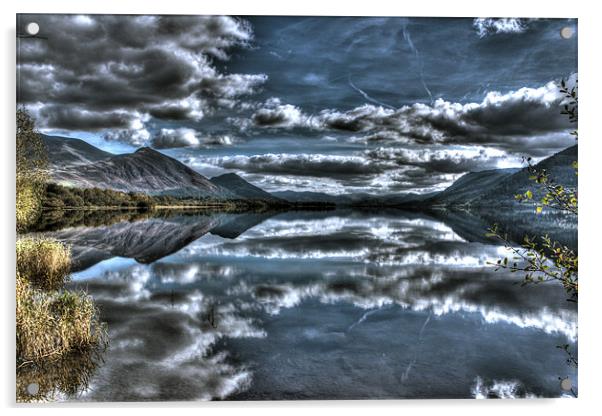 Bassenthwaite Clouds 2 Acrylic by Gavin Wilson