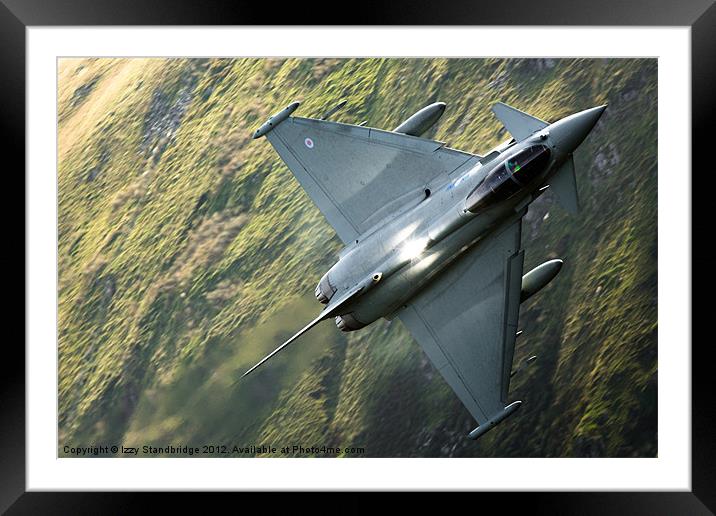 Eurofighter Typhoon Framed Mounted Print by Izzy Standbridge