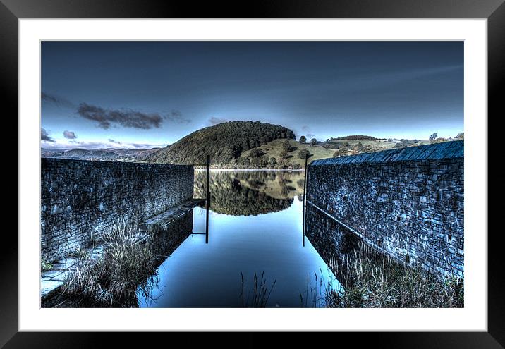 Ullswater Blue Framed Mounted Print by Gavin Wilson