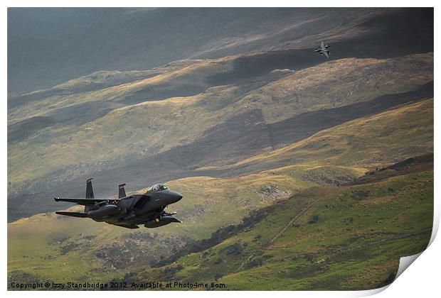 F-15E Strike Eagles Print by Izzy Standbridge