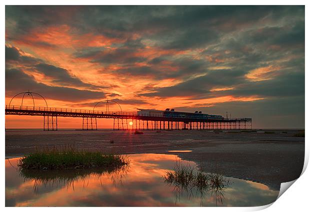 Southport Pier Print by Roger Green