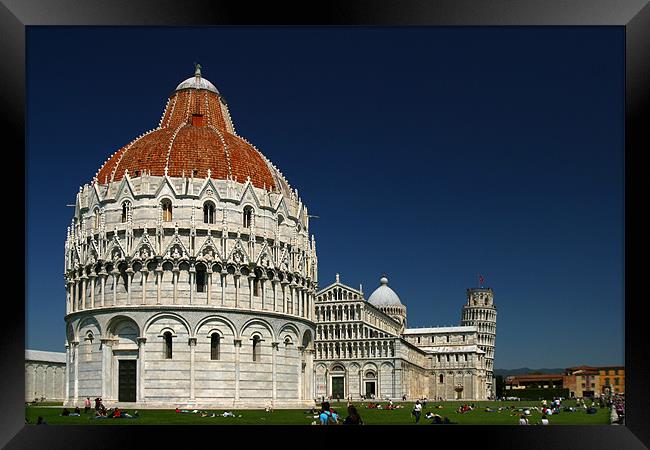 Pisa Cathedral Framed Print by Thomas Schaeffer