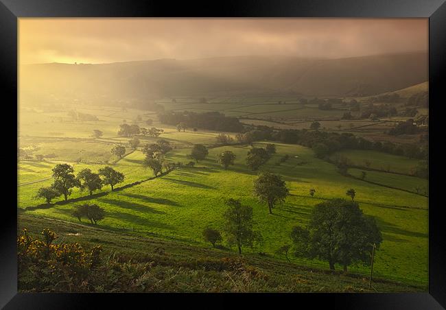 Hope Valley, Derbyshire Framed Print by Scott Simpson