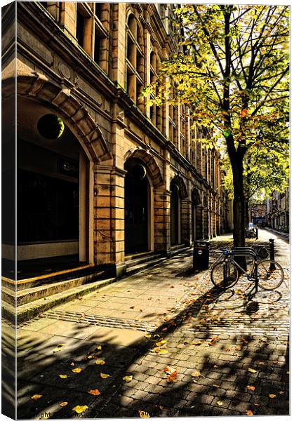 Lancaster Light And Shadows Canvas Print by Jason Connolly