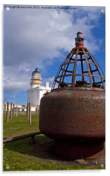 Kinnaird Head Lighthouse Acrylic by alan bain