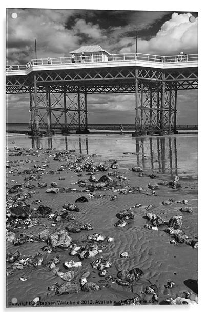 Cromer pier aspect Acrylic by Stephen Wakefield