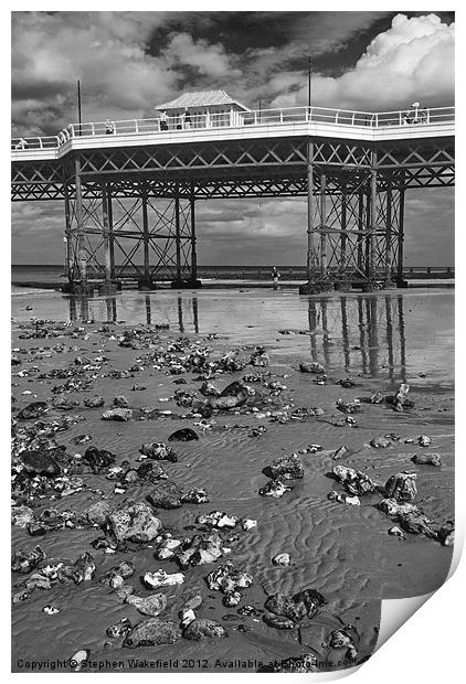 Cromer pier aspect Print by Stephen Wakefield