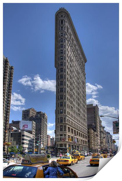 Flat Iron Building Print by Phil Emmerson