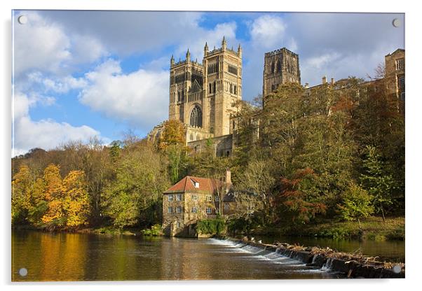 Durham Cathedral Acrylic by Phil Emmerson