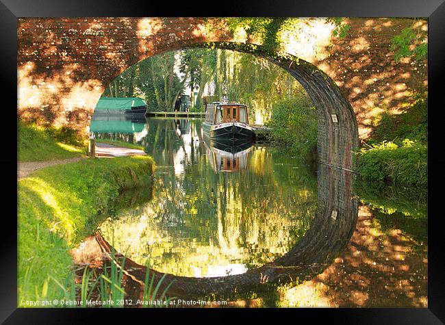 Reflections Framed Print by Debbie Metcalfe