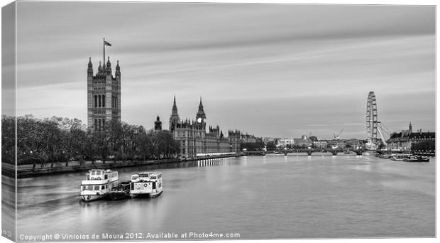 Westminster Canvas Print by Vinicios de Moura