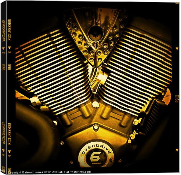 overdrive engine 2 Canvas Print by stewart oakes