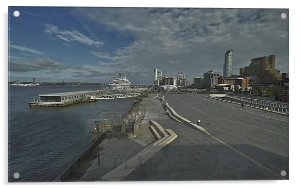 LIVERPOOL PIER HEAD Acrylic by Shaun Dickinson