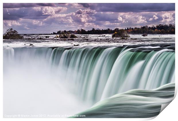 Horseshoe Falls Niagara, NY Print by K7 Photography