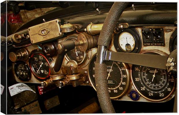 Dashboard Canvas Print by Will Black
