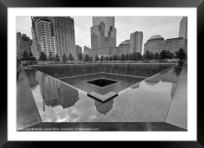Ground Zero Framed Mounted Print by K7 Photography