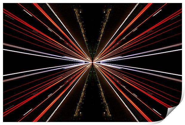 Speed of Light Print by Gavin Wilson