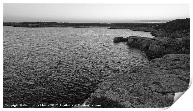 By the Sea Print by Vinicios de Moura