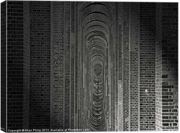 Balcombe Viaduct Sussex Canvas Print by Allan Philip