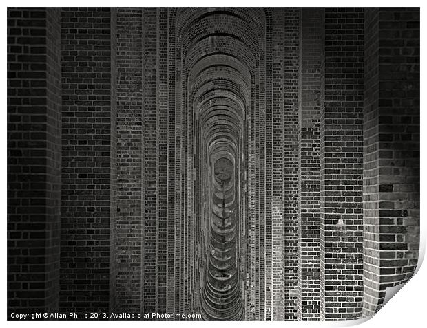 Balcombe Viaduct Sussex Print by Allan Philip