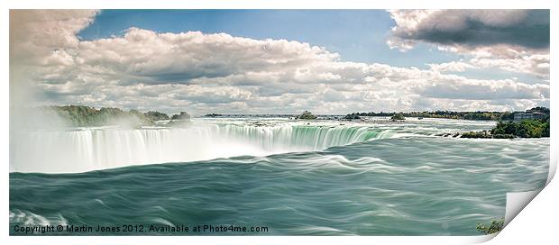 The Horseshoe Falls Niagara NY Print by K7 Photography