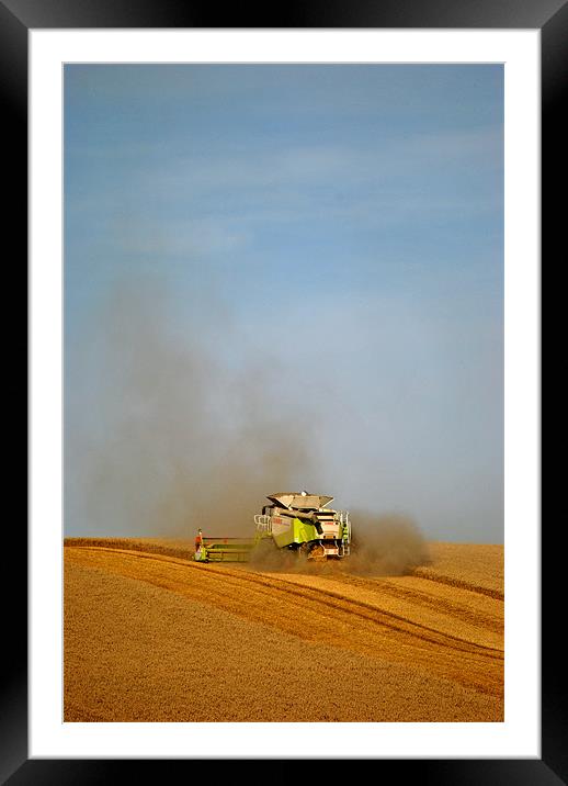 Over The Hill Framed Mounted Print by graham young