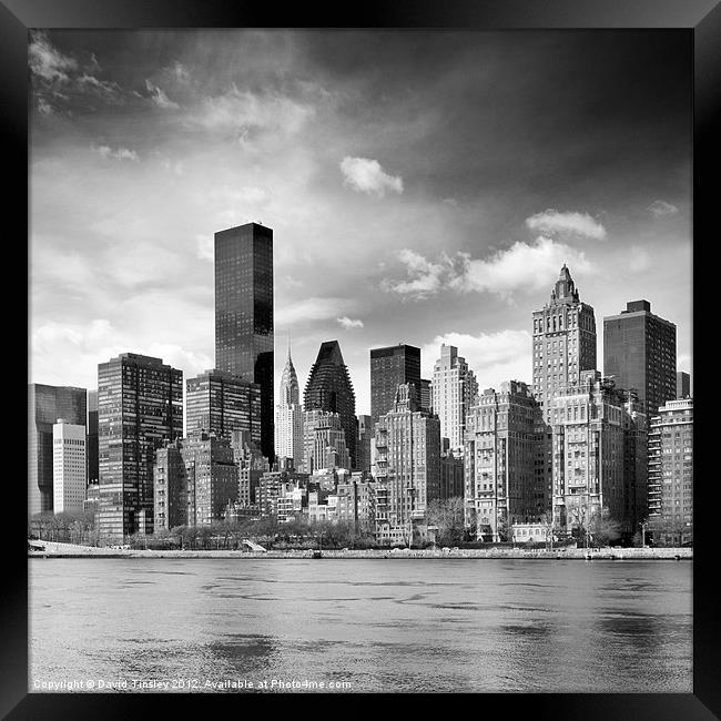 New York Framed Print by David Tinsley