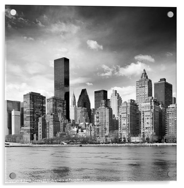 New York Acrylic by David Tinsley