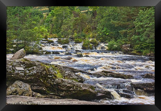The Falls of Dochart, Killin, Scotland Framed Print by Jane McIlroy