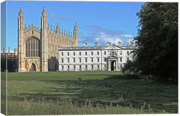 Kings College Chapel and The Gibbs Building Canvas Print by Tony Murtagh