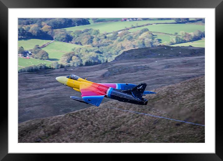 Miss DeMeanour Hawker Hunter 3 Framed Mounted Print by Oxon Images