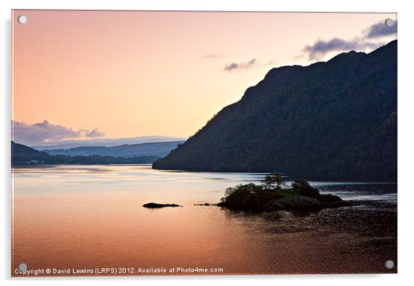 Nofolk Island Sunrise Acrylic by David Lewins (LRPS)