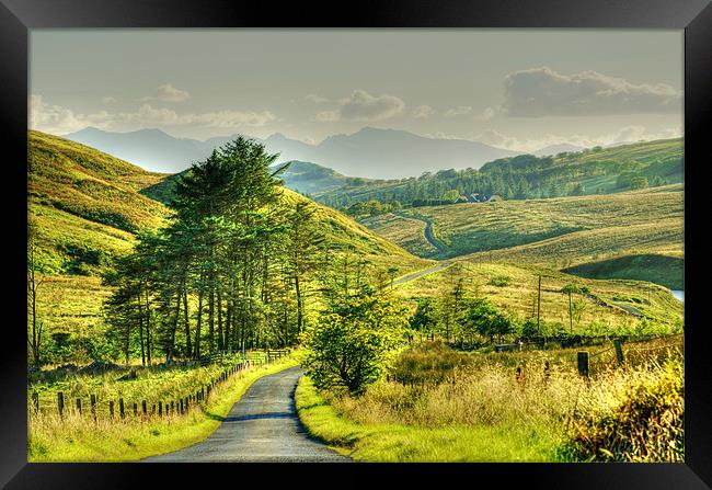 The Road Home Framed Print by Tylie Duff Photo Art