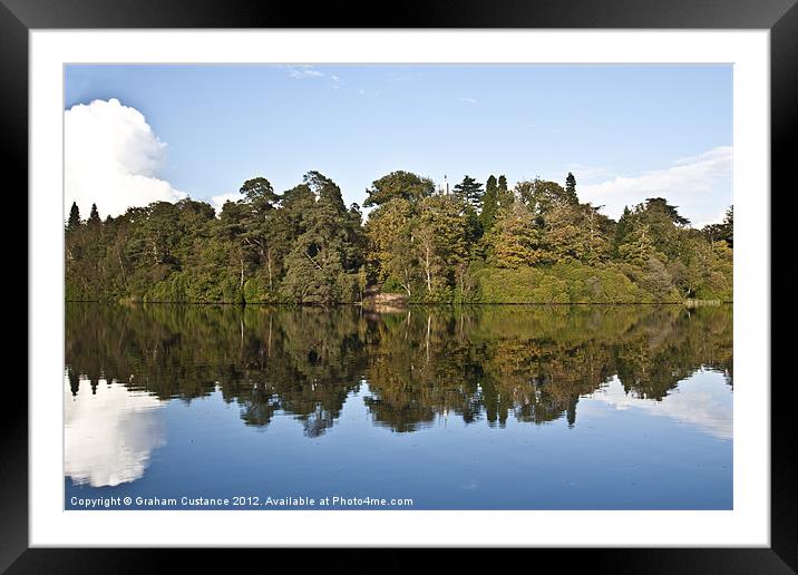 Reflection Perfection Framed Mounted Print by Graham Custance