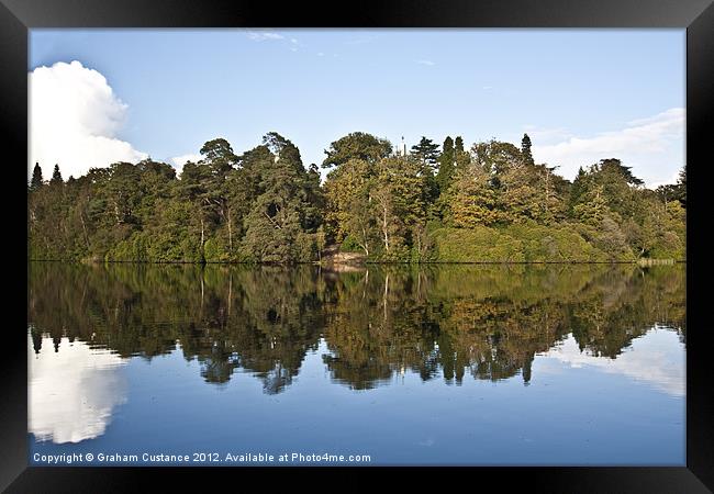 Reflection Perfection Framed Print by Graham Custance