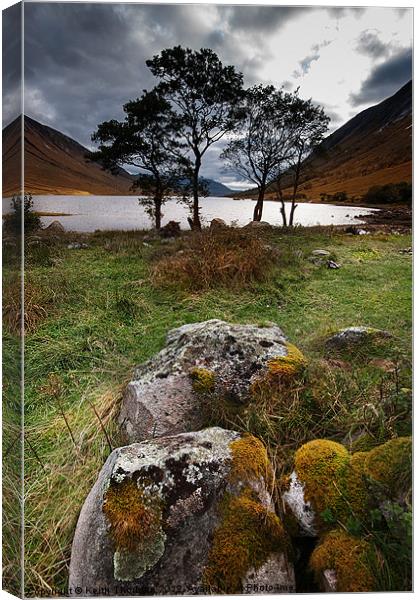 Loch Etive Canvas Print by Keith Thorburn EFIAP/b