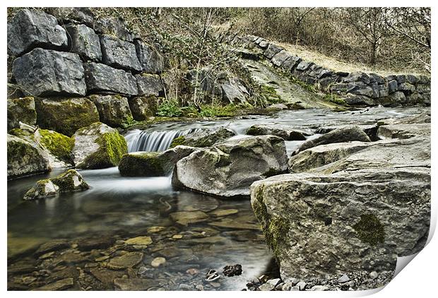 Waterfall Print by Steve Purnell