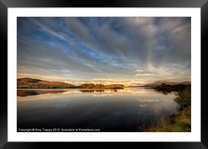 Llyn Trawsfynydd - October 2012 Framed Mounted Print by Rory Trappe