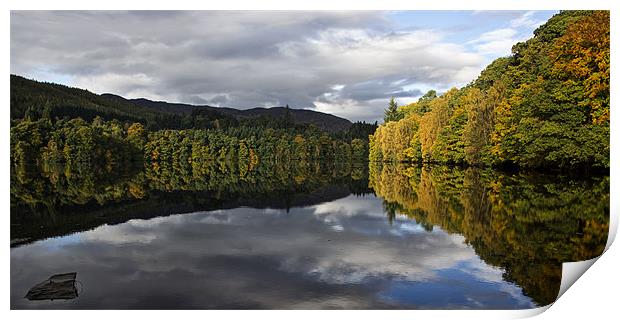 Pitlochry Reflections Print by Sam Smith