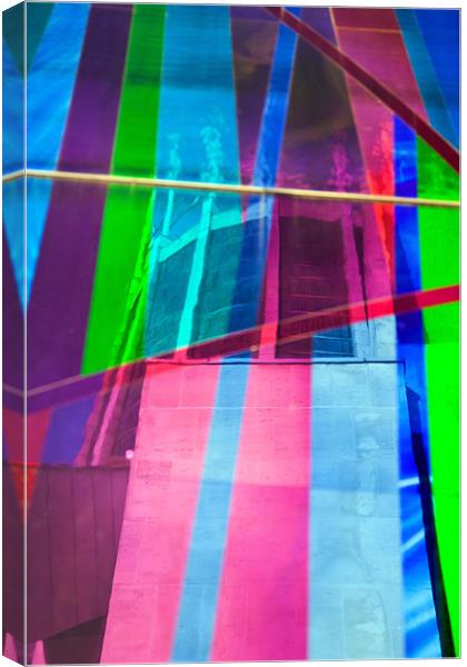 Abstract Cathedral Canvas Print by Paul McKenzie