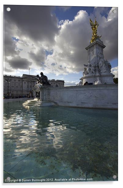 Buckingham Palace Acrylic by Darren Burroughs