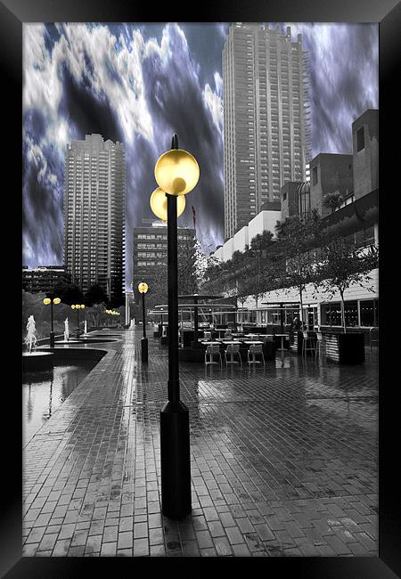 The Barbican Centre HDR Framed Print by David French