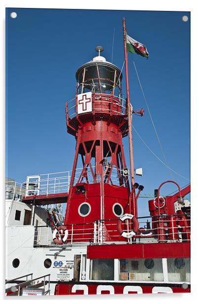 The Lightship Acrylic by Steve Purnell
