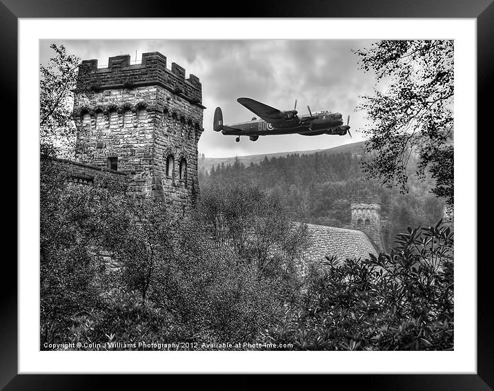 A Tribute To The Dam Busters Framed Mounted Print by Colin Williams Photography