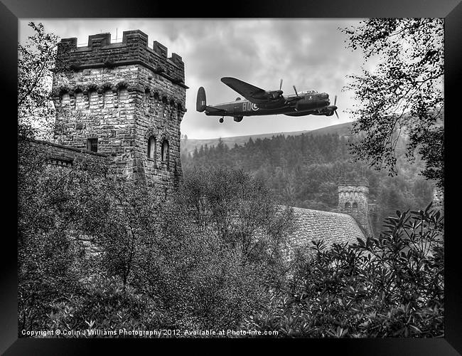 A Tribute To The Dam Busters Framed Print by Colin Williams Photography