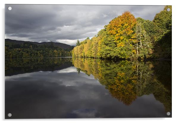 Loch Faskally Acrylic by Sam Smith